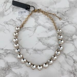 NWT J.CREW Round Stone Necklace